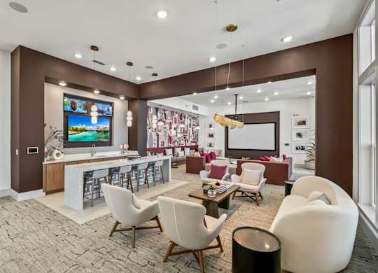 Community Room at Altis Grand Lake Willis, Orlando, FL 32821