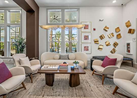 Clubroom at Altis Grand Lake Willis, Orlando Florida
