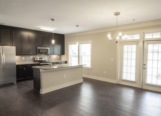 B2- Kitchen open to Dining Room