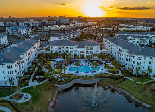 Aerial View  at Altis Grand Lake Willis, Orlando, FL