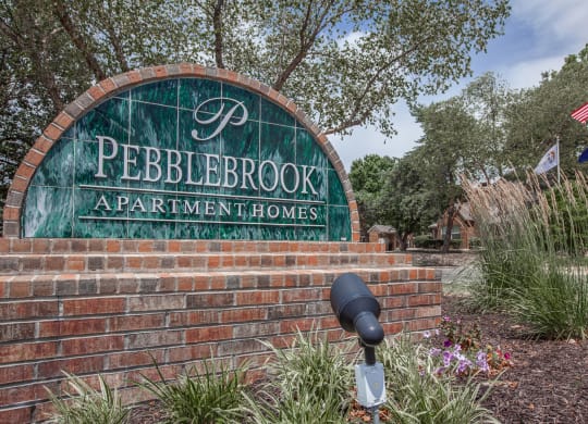 Property Signage at Pebblebrook, Kansas, 66212