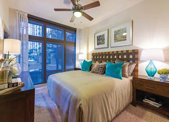 bedroom at Block 334 Apartments