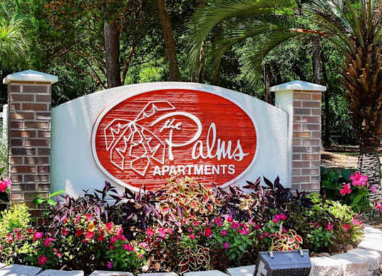 Property Signage at The Palms, Charleston, SC
