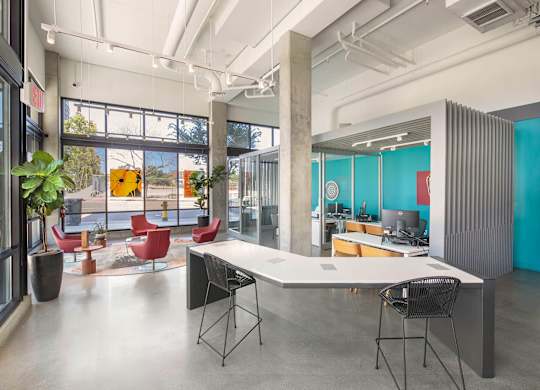 Leasing office at Idea1 Apartments in in San Diego CA