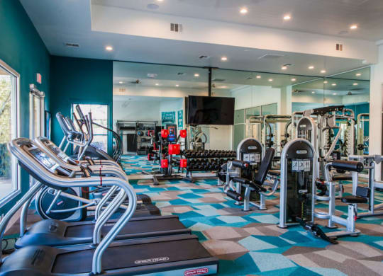 Cyan at Green Valley Apartments Fitness Center