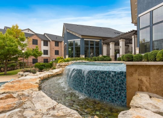Fountain at The Vista on Brodie, Austin, TX, 78745