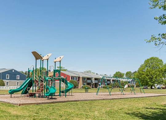 playground with slide