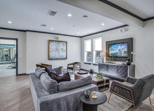 Brand new Clubhouse with entertainment center, pool table, TV and lounge area with kitchen