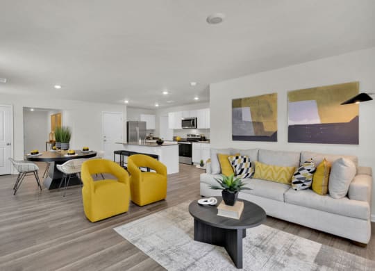 Living room area with couch at Valley Ridge, Rossville, GA, 30741