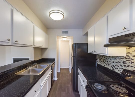 Kitchen at Davenport Apartments in Dallas, TX