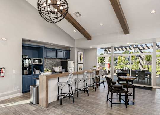 Starbucks coffee bar