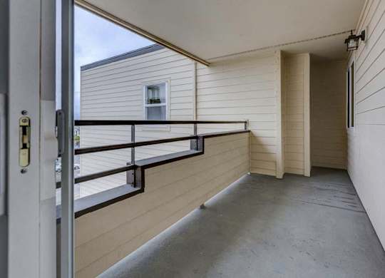 Spacious Balcony at Hill Crest Apartment Homes, Washington, 98126