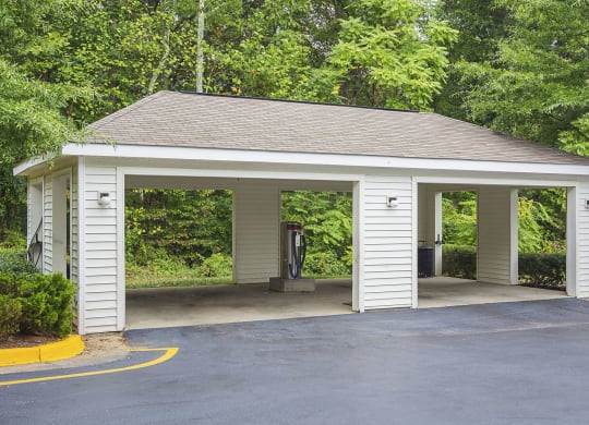 Car Wash Station at Ultris Courthouse Square Apartments in Stafford, Virginia, VA