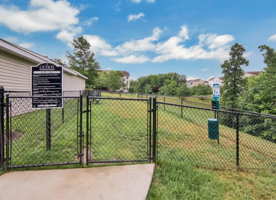 Dog Park at Ultris Courthouse Square Apartment Homes in Stafford, Virginia, VA