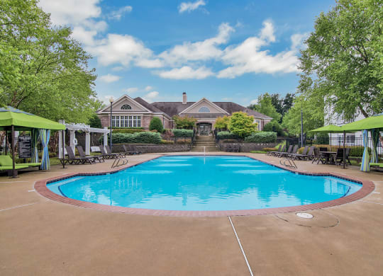 Pool View at Ultris Courthouse Square Apartment Homes in Stafford, Virginia, VA