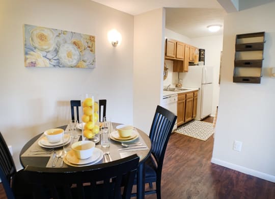 Dining Area at Crown Station Apartments, Amelia, 45102