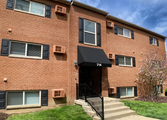 Backside Exterior at Crown Station Apartments, Amelia, OH, 45102