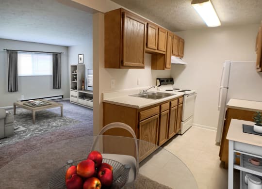 Dining Living Room at Crown Station Apartments, Amelia, Ohio