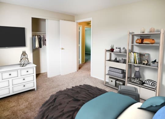 Master Bedroom  at Barkley Ridge Apartments, Southgate, 41071
