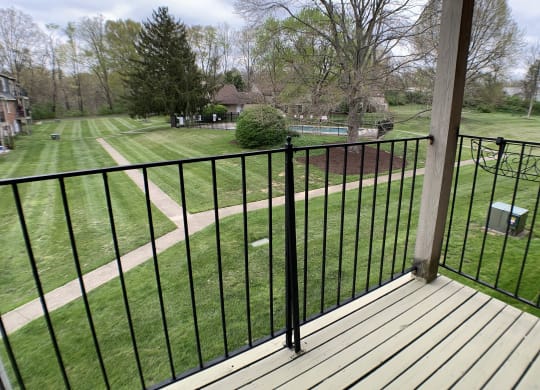 Balcony at Concord Woods Apartments, Milford
