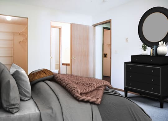 Virtual Bedroom  at Wyndemere Apartments, Franklin, 45005