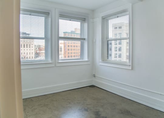 Beautiful Bright Bedroom With Wide Windows at 1525 Broadway, Detroit, MI, 48226