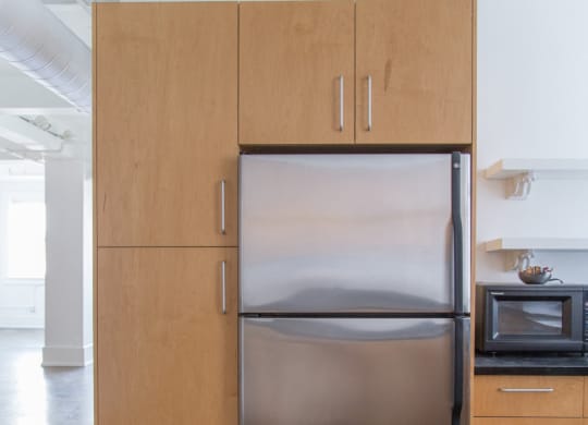 Refrigerator at 1525 Broadway, Michigan, 48226