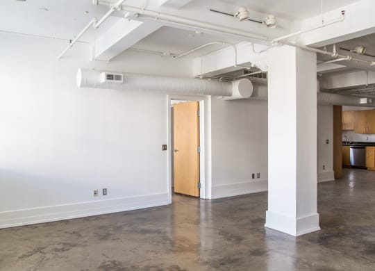 Apartment Interior at 1525 Broadway, Detroit, Michigan