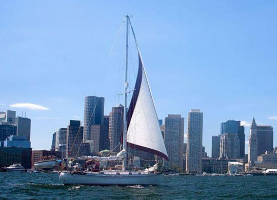 Exterior View at The Benjamin Seaport Residences, Boston, MA, 02210
