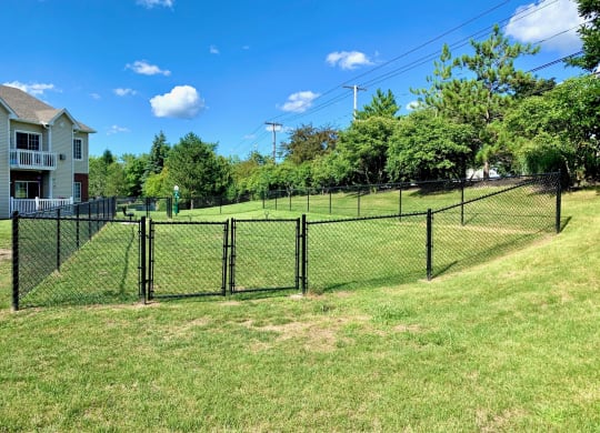 Large Dog Run at Blueberry Hill Apartments, Rochester, NY