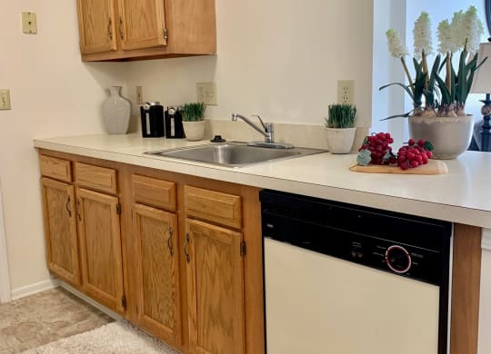 Updated Kitchen at Blueberry Hill Apartments, Rochester, NY