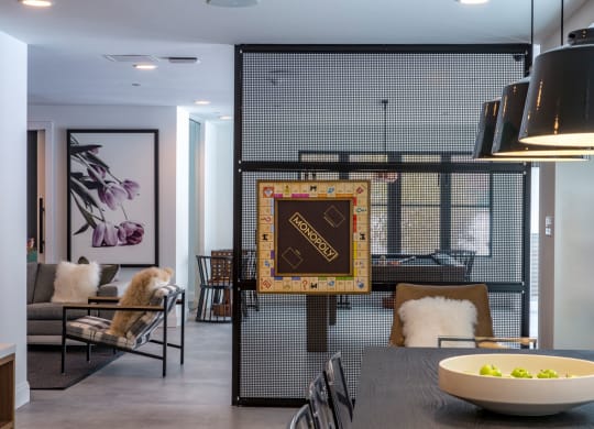 cambridge park apartment living & dining room