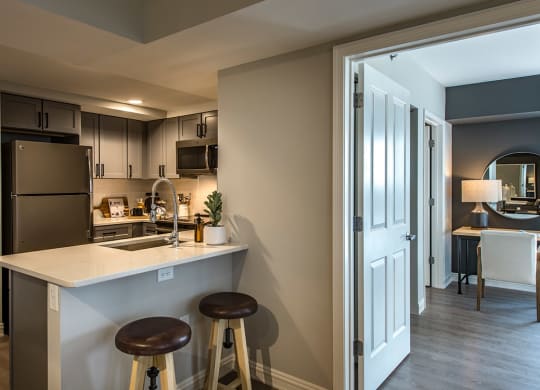 cambridge park apartment kitchen counter