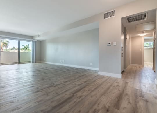 Wood Floor Living Room at Bixby Hill Apartments, Long Beach, 90815