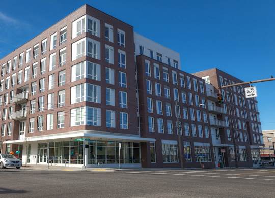 Exterior corner of building