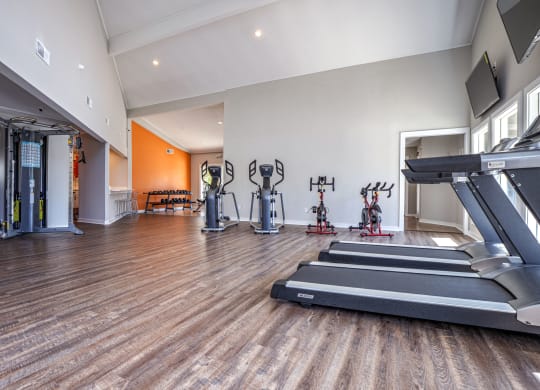 Fitness Center With Modern Equipment at Palmetto Grove, Charleston, SC, 29406