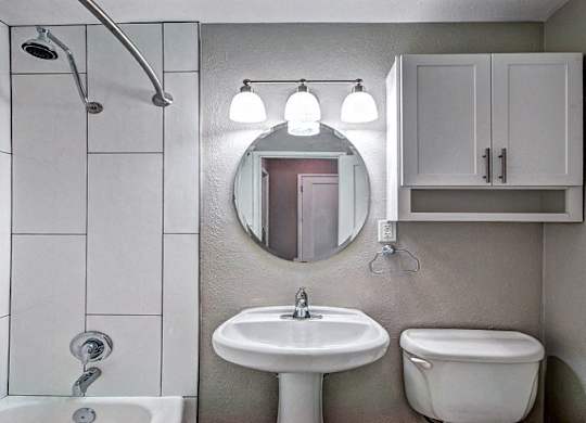 Luxurious Bathroom at Lock Vista, Seattle, Washington