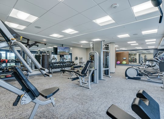 Large Fitness Center and Gym