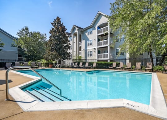 Crystal Clear Swimming Pool at Sanger Place, Lorton, VA, 22079
