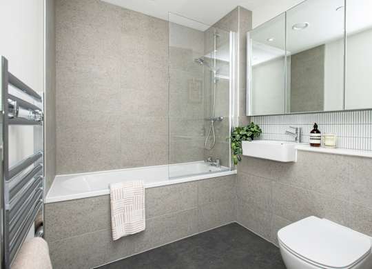 Contemporary Bathroom at Emporium House Apartments, Reading, RG1 7NW
