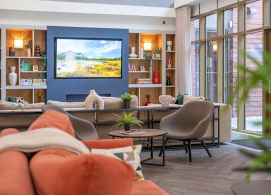 Apartment Lounge at Emporium House Apartments, Reading