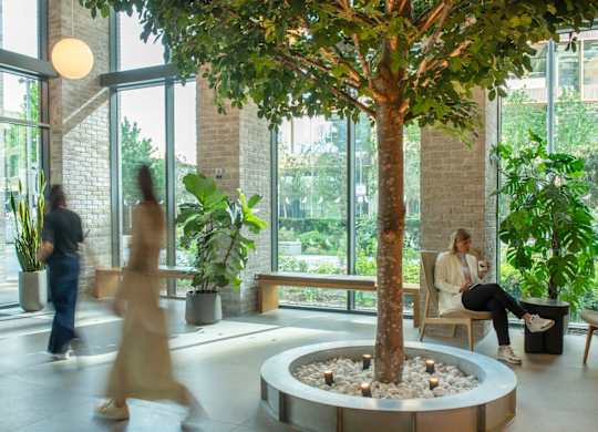 Working space at The Lark, London