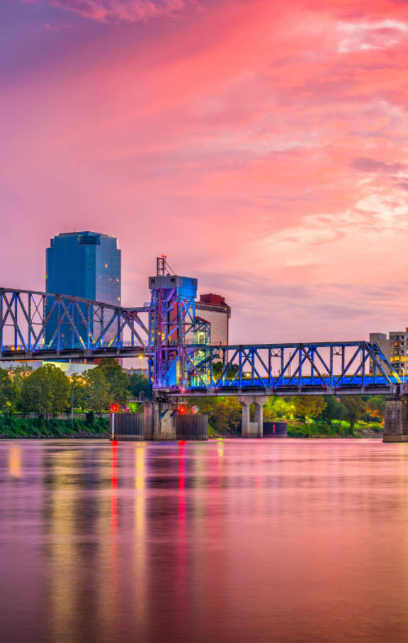 a view of the city of memphis from the banks of the susquehanna river