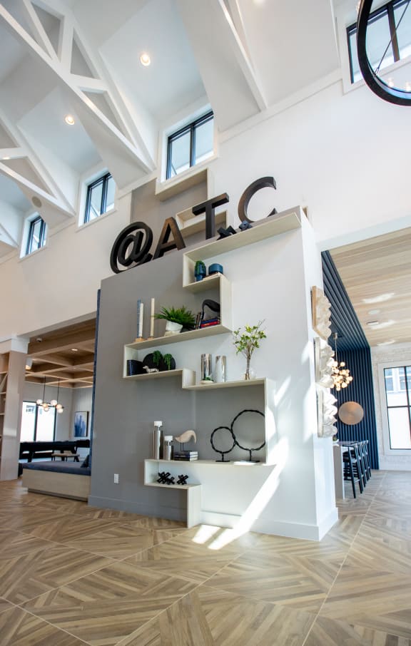 a view of the entrance to the office from the ground floor of the building
