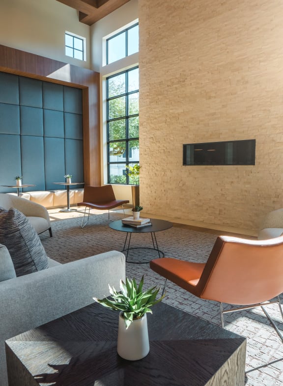 a living room with a couch chairs and a coffee table at Monterey Ranch, Austin, 78749