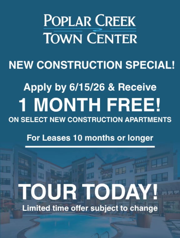 Social Lounge at Poplar Creek Apartments, Brookfield