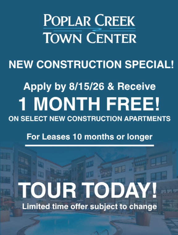 Social Lounge at Poplar Creek Apartments, Brookfield