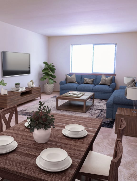 Social Lounge at Poplar Creek Apartments, Brookfield
