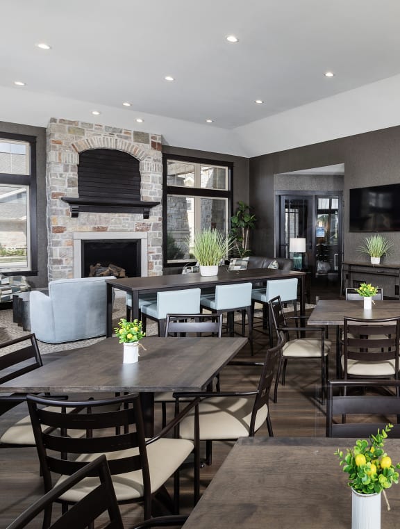 Community Clubhouse at Poplar Creek Apartments, Brookfield, Wisconsin