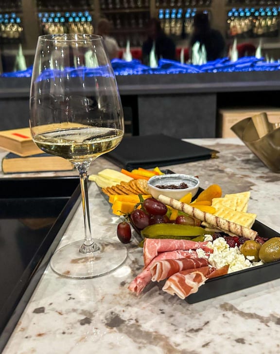 Wine And Food Items at EagleRidge Plaza Residences, North Dakota, 58104